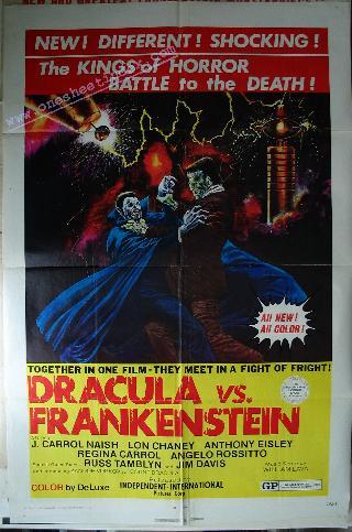 Dracula vs Frankenstein