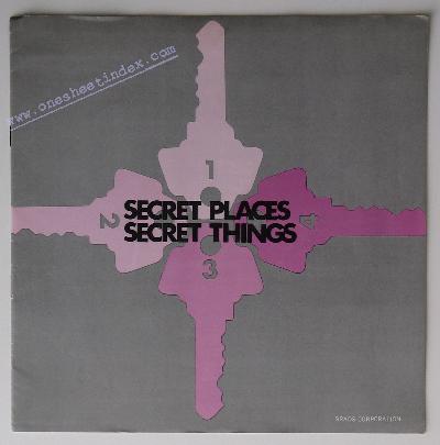 Secret Places Secret Things