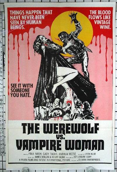 Werewolf vs the Vampire Woman