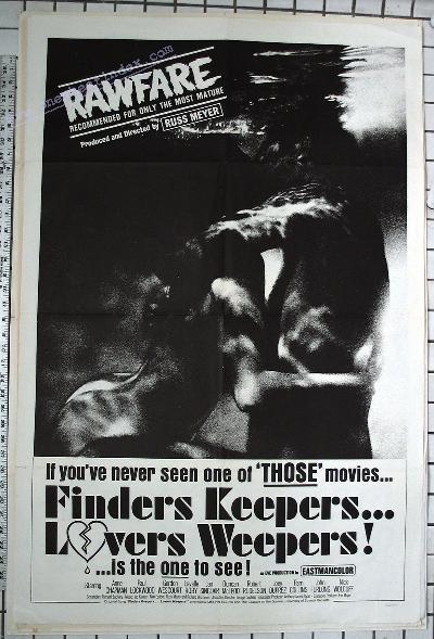 Finders Keepers, Lovers Weepers