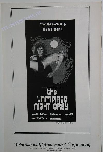 Vampires Night Orgy